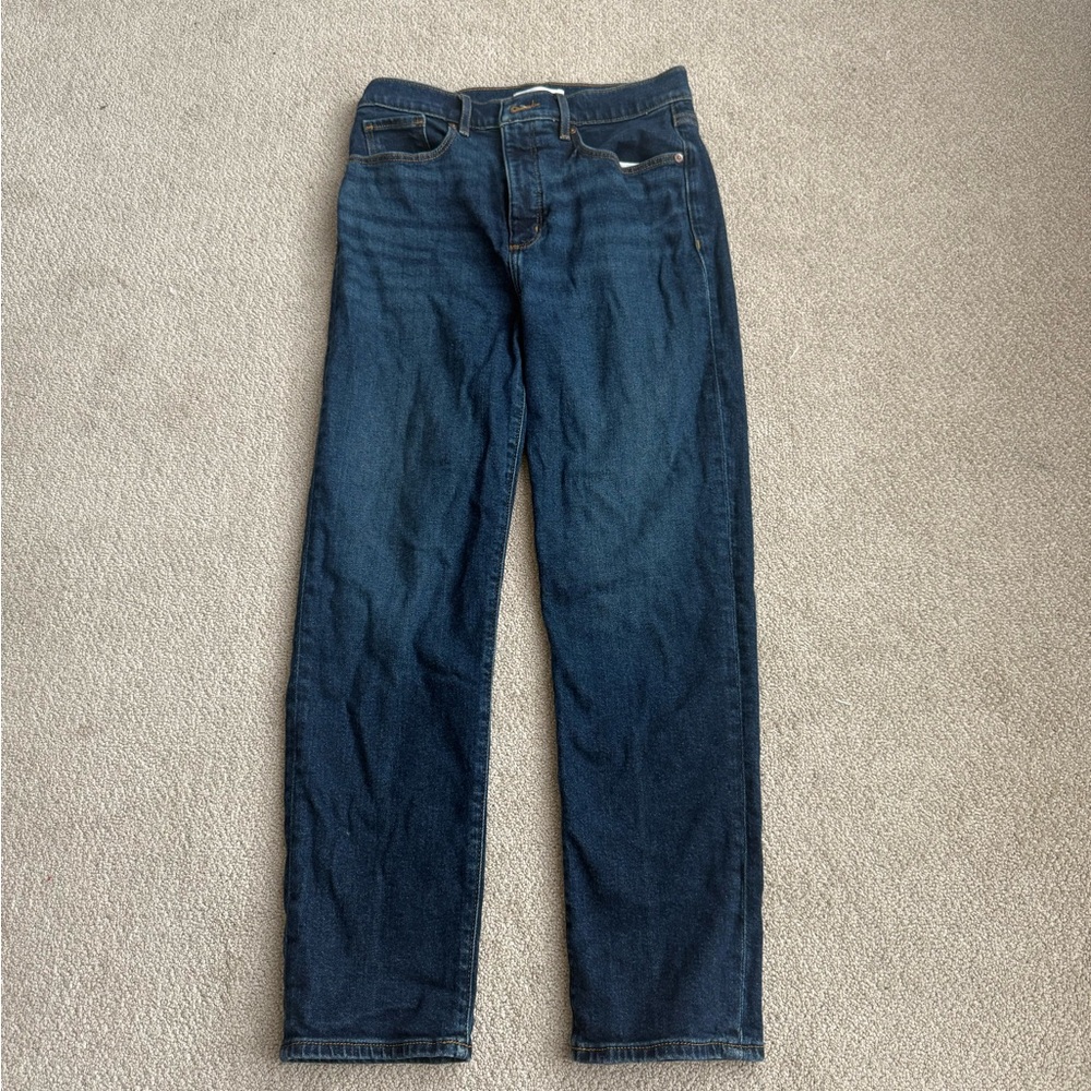 Women’s LOFT Dark Wash Slim Jeans